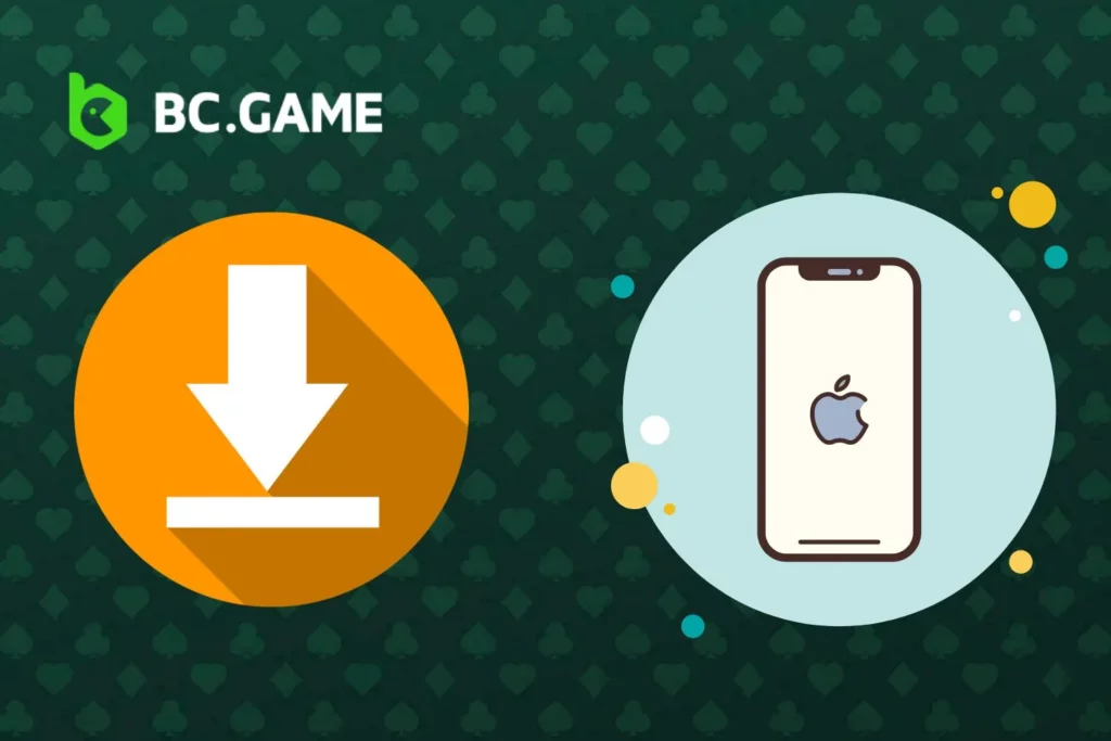 iOS के लिए BC Game डाउनलोड निर्देश